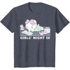 image:imageHello Kitty Girls Night In Reading Short Sleeve TShirtHeather Blue