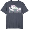 image:imageHello Kitty Girls Night In Reading Short Sleeve TShirtHeather Blue