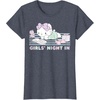 image:imageHello Kitty Girls Night In Reading Short Sleeve TShirtHeather Blue