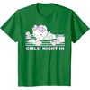 image:imageHello Kitty Girls Night In Reading Short Sleeve TShirtKelly Green