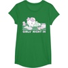 image:imageHello Kitty Girls Night In Reading Short Sleeve TShirtKelly Green