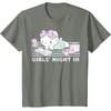image:imageHello Kitty Girls Night In Reading Short Sleeve TShirtOlive Heather