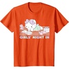 image:imageHello Kitty Girls Night In Reading Short Sleeve TShirtOrange
