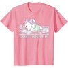 image:imageHello Kitty Girls Night In Reading Short Sleeve TShirtPink