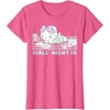 image:imageHello Kitty Girls Night In Reading Short Sleeve TShirtPink Heather