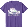 image:imageHello Kitty Girls Night In Reading Short Sleeve TShirtPurple Heather