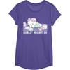 image:imageHello Kitty Girls Night In Reading Short Sleeve TShirtPurple Heather