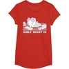 image:imageHello Kitty Girls Night In Reading Short Sleeve TShirtRed