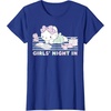image:imageHello Kitty Girls Night In Reading Short Sleeve TShirtRoyal Blue