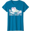 image:imageHello Kitty Girls Night In Reading Short Sleeve TShirtSapphire Blue