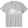 image:imageHello Kitty Girls Night In Reading Short Sleeve TShirtSilver Grey