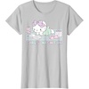 image:imageHello Kitty Girls Night In Reading Short Sleeve TShirtSilver Grey