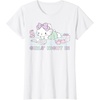 image:imageHello Kitty Girls Night In Reading Short Sleeve TShirtWhite