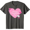 image:imageHello Kitty Happy Valentines Day TShirt SmallAsphalt Grey