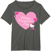 image:imageHello Kitty Happy Valentines Day TShirt SmallAsphalt Grey