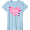 image:imageHello Kitty Happy Valentines Day TShirt SmallBaby Blue