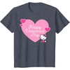 image:imageHello Kitty Happy Valentines Day TShirt SmallHeather Blue