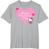 image:imageHello Kitty Happy Valentines Day TShirt SmallHeather Grey