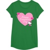 image:imageHello Kitty Happy Valentines Day TShirt SmallKelly Green