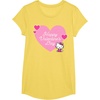 image:imageHello Kitty Happy Valentines Day TShirt SmallLemon Yellow