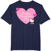 image:imageHello Kitty Happy Valentines Day TShirt SmallNavy Blue