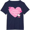 image:imageHello Kitty Happy Valentines Day TShirt SmallNavy Blue