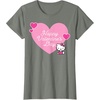 image:imageHello Kitty Happy Valentines Day TShirt SmallOlive Heather