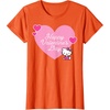 image:imageHello Kitty Happy Valentines Day TShirt SmallOrange