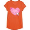 image:imageHello Kitty Happy Valentines Day TShirt SmallOrange