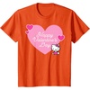 image:imageHello Kitty Happy Valentines Day TShirt SmallOrange