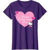 image:imageHello Kitty Happy Valentines Day TShirt SmallPurple
