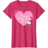 image:imageHello Kitty Happy Valentines Day TShirt SmallRed Heather