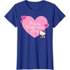 image:imageHello Kitty Happy Valentines Day TShirt SmallRoyal Blue