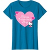 image:imageHello Kitty Happy Valentines Day TShirt SmallSapphire Blue