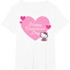 image:imageHello Kitty Happy Valentines Day TShirt SmallWhite
