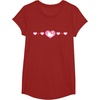 image:imageHello Kitty Hearts TShirtCranberry Red
