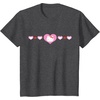 image:imageHello Kitty Hearts TShirtDark Heather Grey