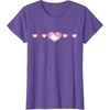 image:imageHello Kitty Hearts TShirtPurple Heather