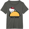 image:imageHello Kitty Hola Tacos TShirtAsphalt Grey