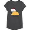 image:imageHello Kitty Hola Tacos TShirtDark Heather Grey