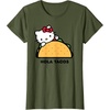 image:imageHello Kitty Hola Tacos TShirtOlive Green
