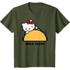 image:imageHello Kitty Hola Tacos TShirtOlive Green
