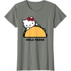 image:imageHello Kitty Hola Tacos TShirtOlive Heather
