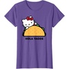 image:imageHello Kitty Hola Tacos TShirtPurple Heather