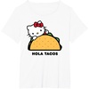 image:imageHello Kitty Hola Tacos TShirtWhite