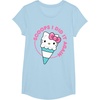 image:imageHello Kitty Ice Cream Cone Scoops I Did It Again TShirtBaby Blue
