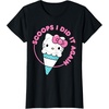 image:imageHello Kitty Ice Cream Cone Scoops I Did It Again TShirtBlack