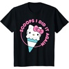 image:imageHello Kitty Ice Cream Cone Scoops I Did It Again TShirtBlack