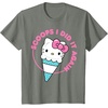 image:imageHello Kitty Ice Cream Cone Scoops I Did It Again TShirtOlive Heather