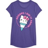 image:imageHello Kitty Ice Cream Cone Scoops I Did It Again TShirtPurple Heather